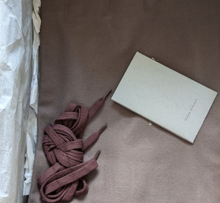 Rick Owens Vintage Sneakers Brown Milk