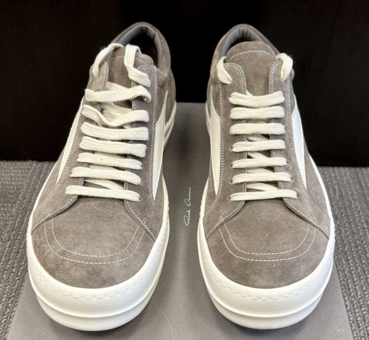 Rick Owens Vintage Sneakers Brown Suede