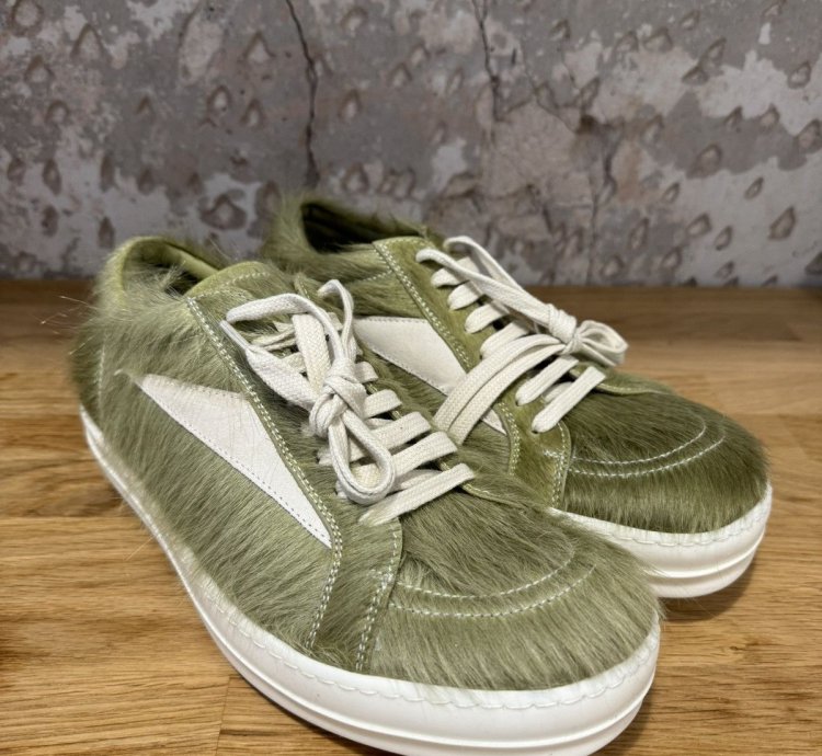 Rick Owens vintage sneakers dirty acid milk size 40