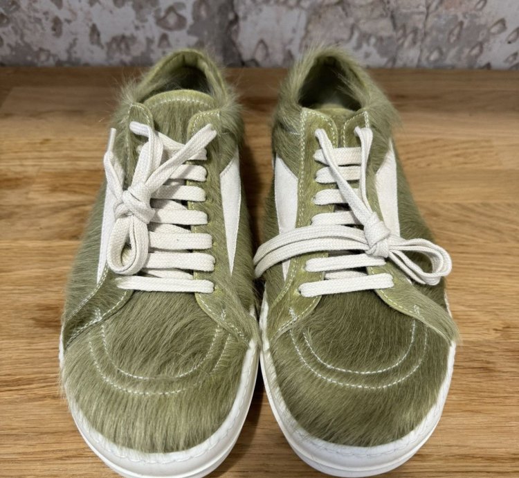 Rick Owens vintage sneakers dirty acid milk size 40