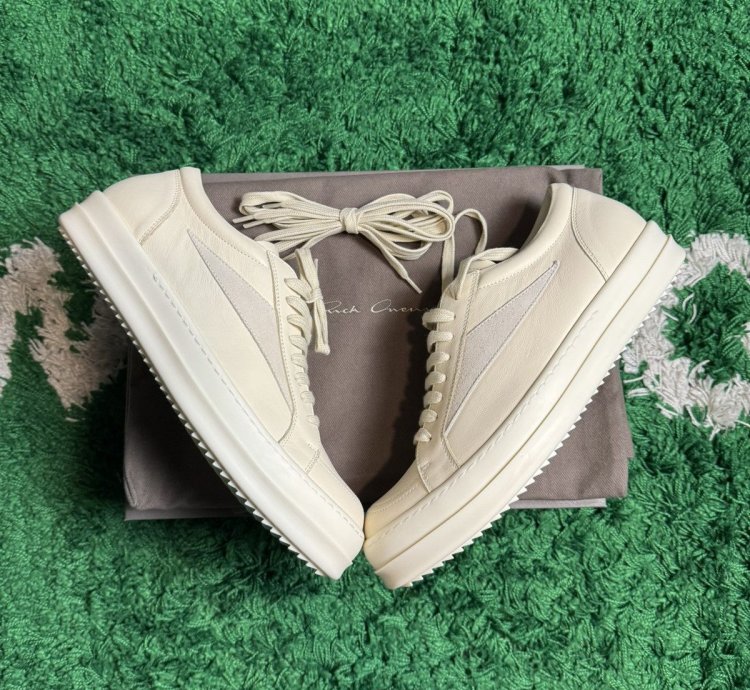 Rick Owens Vintage Sneakers Milk