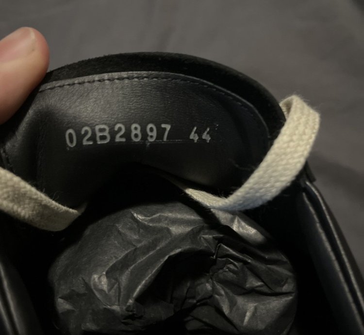 Rick Owens Vintage Sneakers Size 44