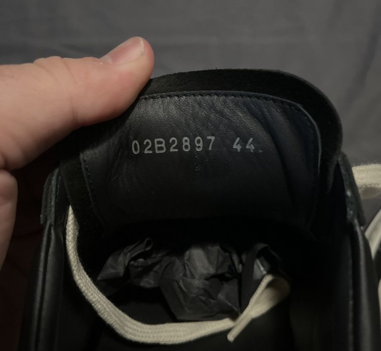 Rick Owens Vintage Sneakers Size 44