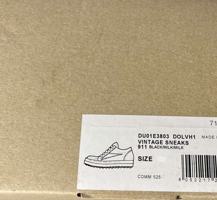 Rick Owens Vintage Sneakers Vans