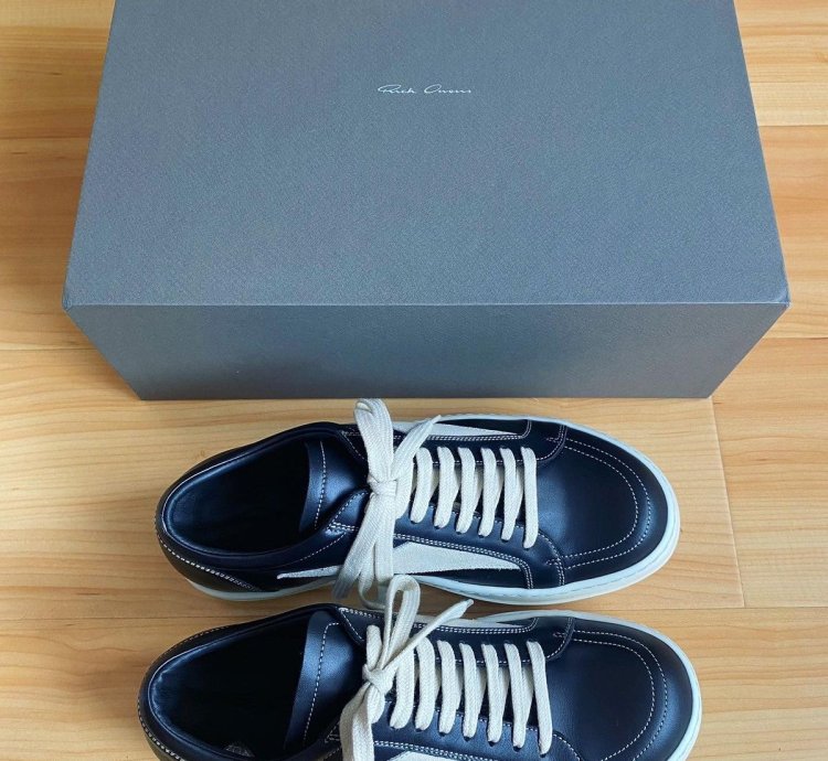 Rick Owens Vintage Sneakers Vans Size 40 Black