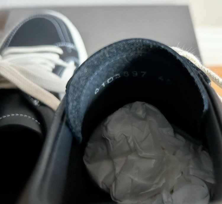 Rick Owens Vintage Sneakers Vans Size 40 Black