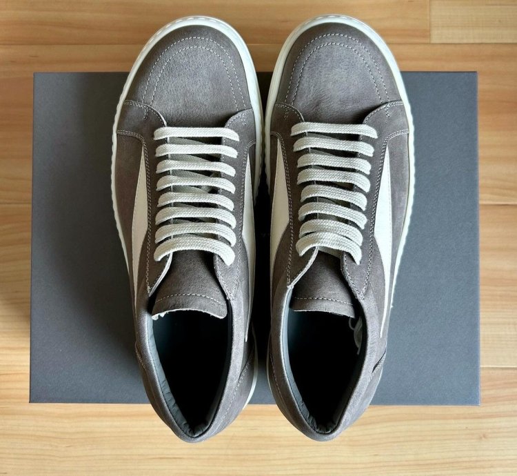 Rick Owens Vintage Sneakers Vans Size 42 Dust Milk