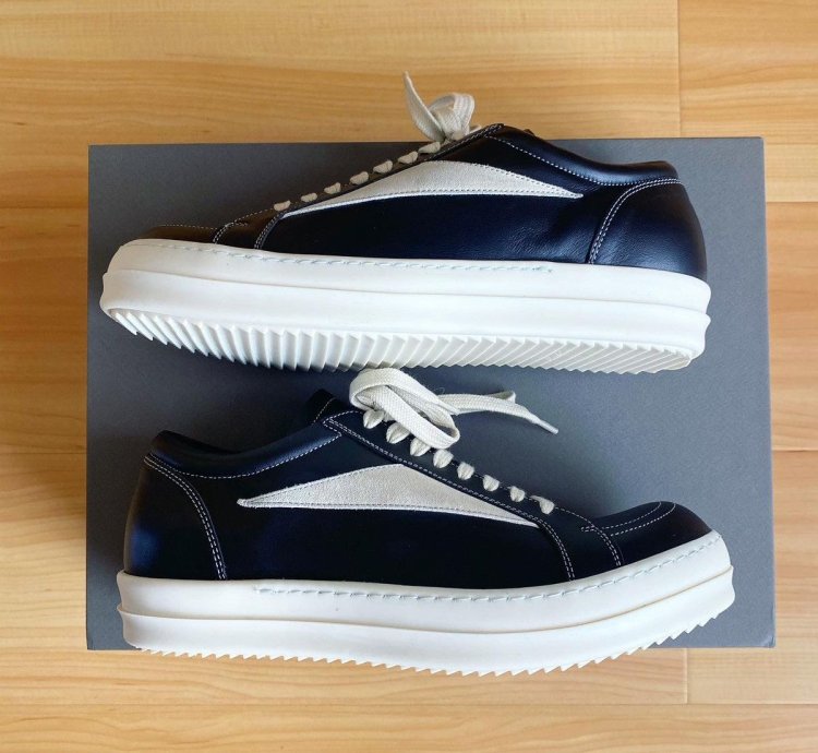 Rick Owens Vintage Sneakers Vans Size 44 Black
