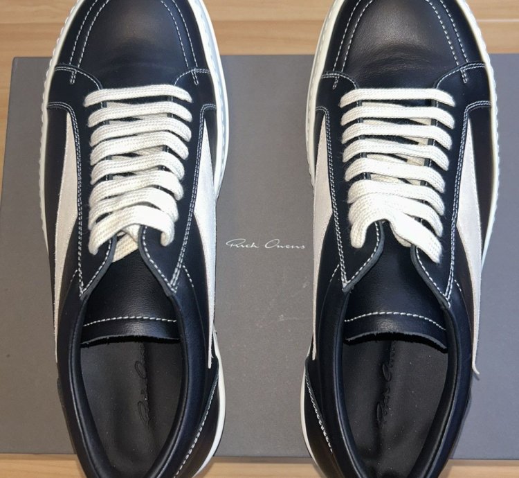 Rick Owens Vintage Sneakers Vans Size 44 Black