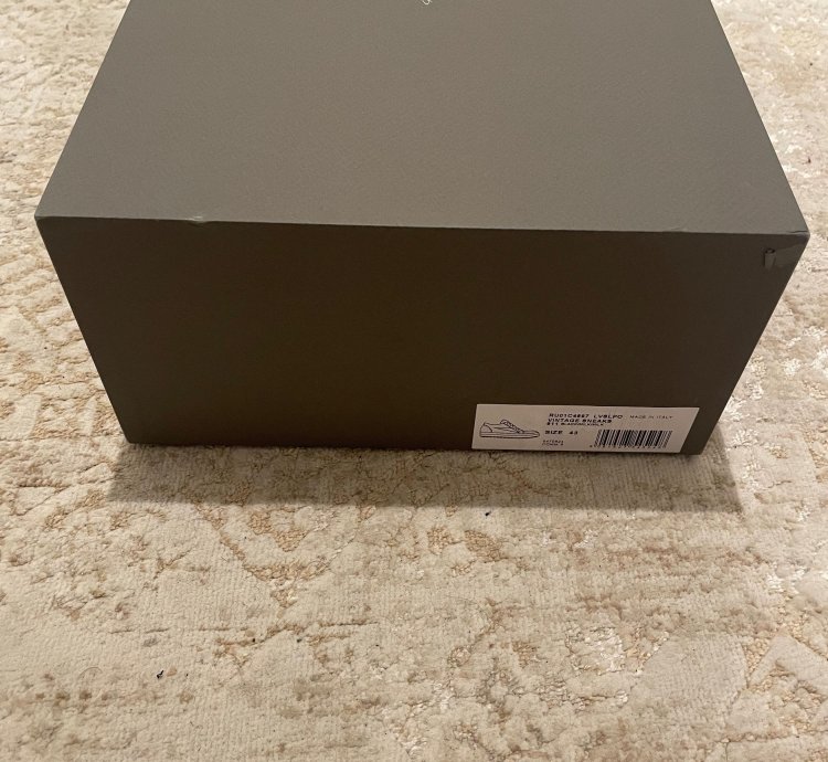 Rick Owens Vintage Sneaks Black Suede
