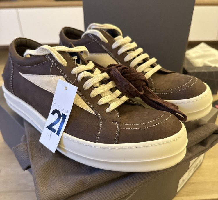 Rick Owens vintage sneaks brown