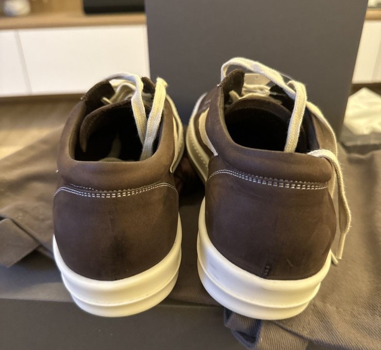 Rick Owens vintage sneaks brown