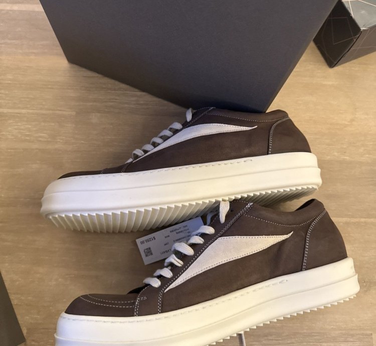 Rick Owens vintage sneaks brown