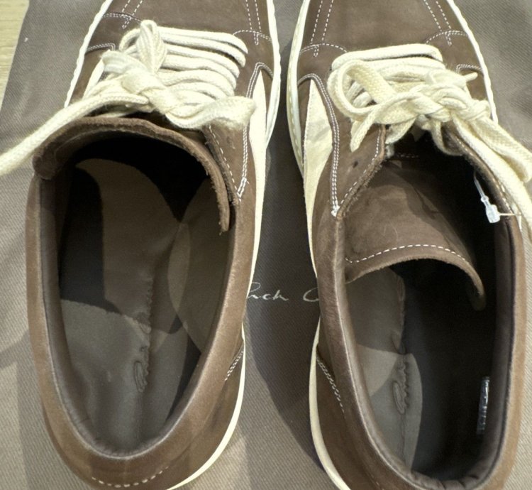 Rick Owens vintage sneaks brown