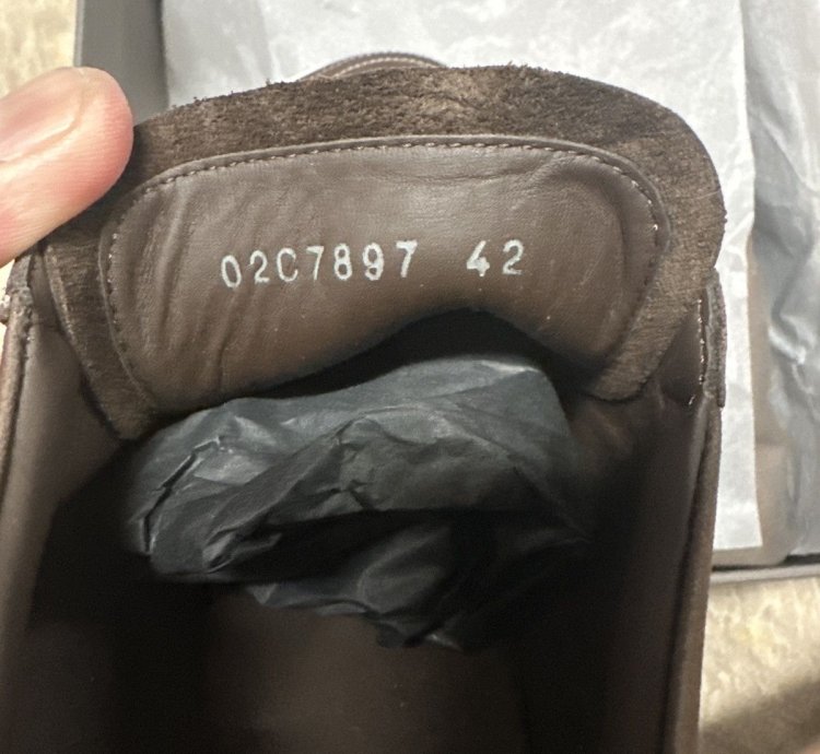 Rick Owens Vintage Sneaks in Brown leather SZ 42 NWB
