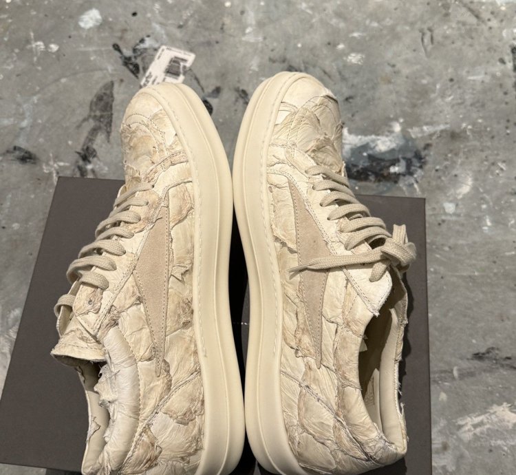 Rick Owens Vintage Sneaks in Pirarucu