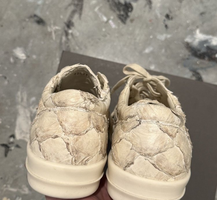 Rick Owens Vintage Sneaks in Pirarucu