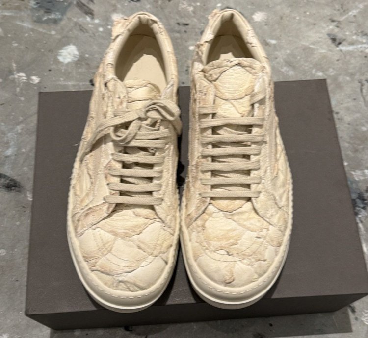 Rick Owens Vintage Sneaks in Pirarucu