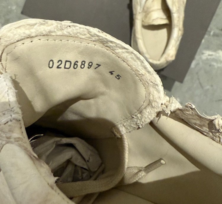 Rick Owens Vintage Sneaks in Pirarucu