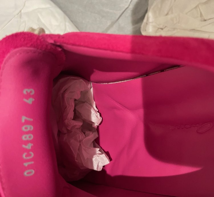 Rick Owens Vintage Sneaks Pink Suede