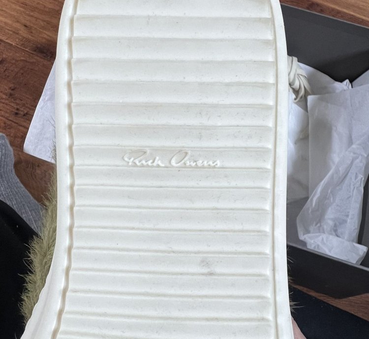 Rick Owens vintage sneaks pony hair
