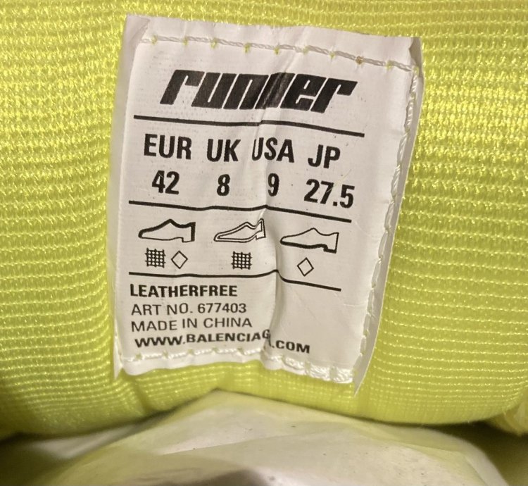 Runner Fluo Yellow