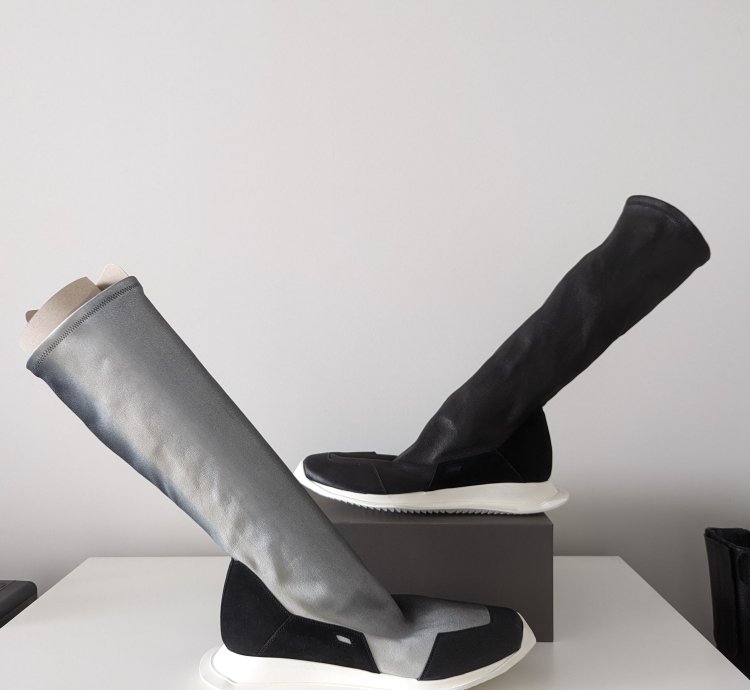 SAMPLE RICK OWENS GRADIENT SOCK RUNNER FW19 RARE