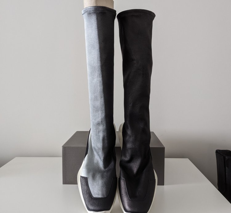 SAMPLE RICK OWENS GRADIENT SOCK RUNNER FW19 RARE