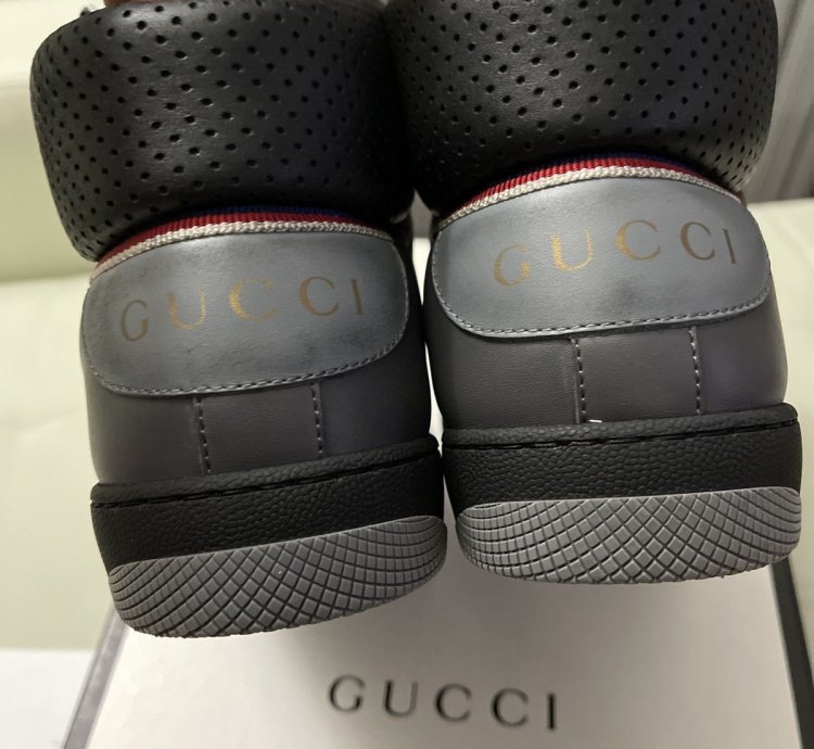Screener Leather High-top Sneakers