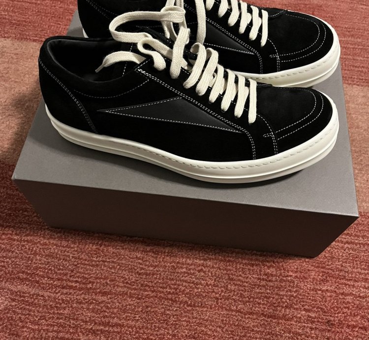 Self Ridges Exclusive Rick Owens Vintage low