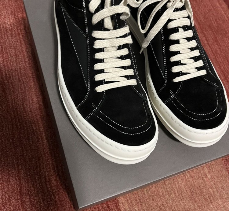 Self Ridges Exclusive Rick Owens Vintage low