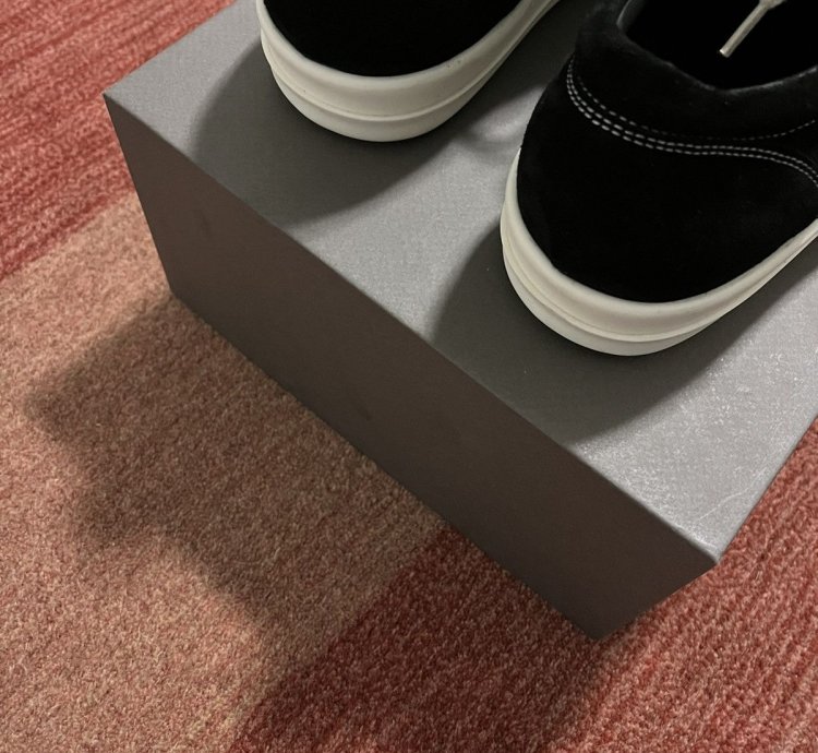 Self Ridges Exclusive Rick Owens Vintage low