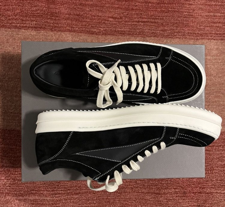 Self Ridges Exclusive Rick Owens Vintage low