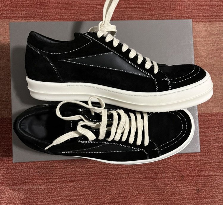 Self Ridges Exclusive Rick Owens Vintage low