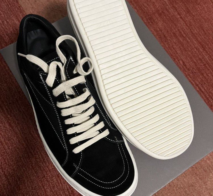 Self Ridges Exclusive Rick Owens Vintage low