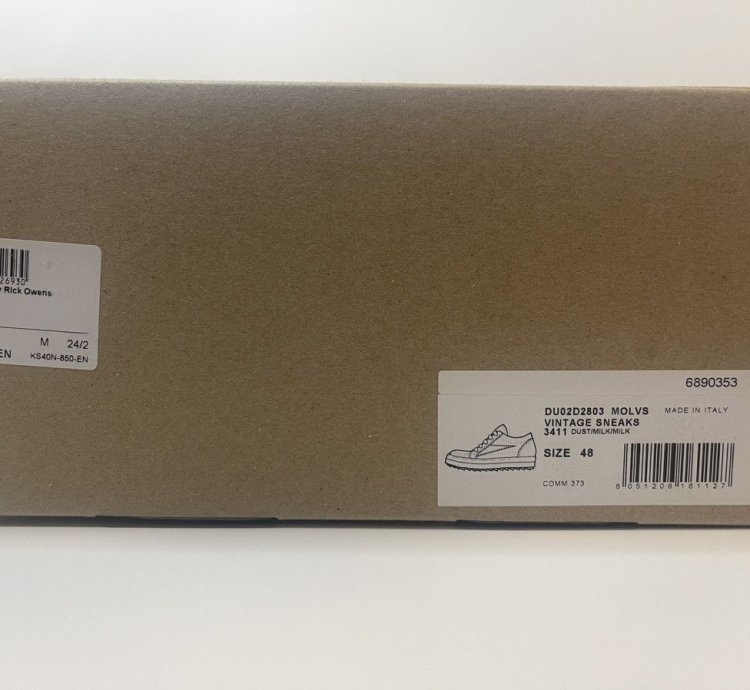 Size 15 - Rick Owens DRKSHOW FW 24 Porterville Shoes