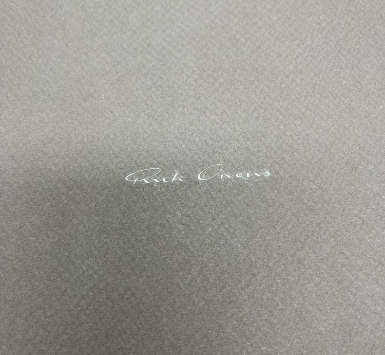 SS22 NEW Rick Owens Sulphate Geobasket Sneakers Fogachine