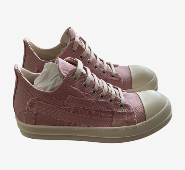 SS23 EDFU Rick Owens DRKSHDW Pink Slayed Ramones