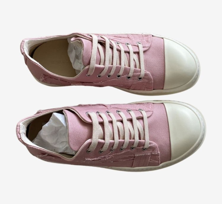 SS23 EDFU Rick Owens DRKSHDW Pink Slayed Ramones