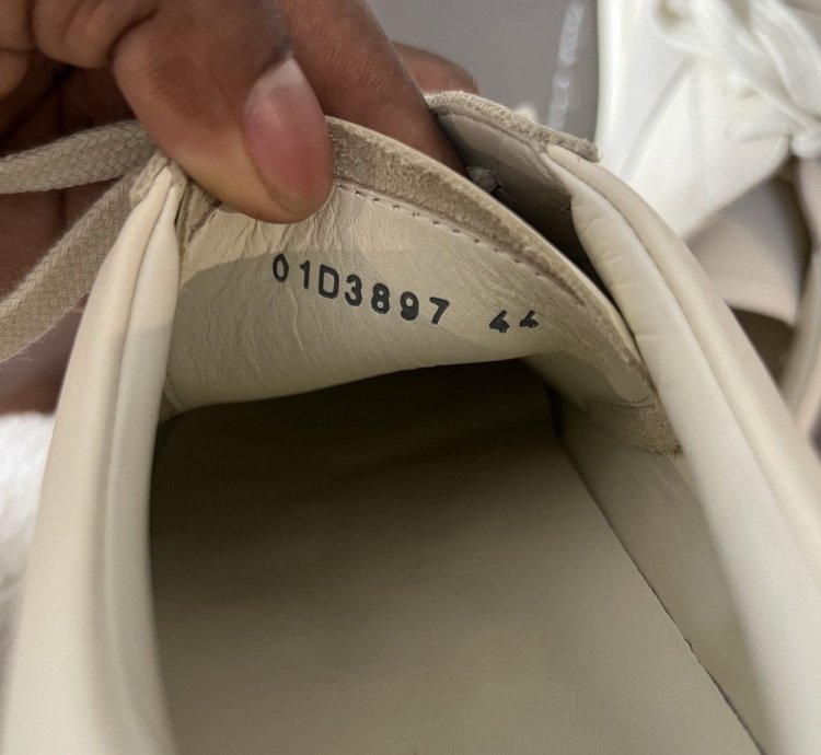 SS24 LIDO Rick Owens Milk Vans Vintage Sneaker Size 11
