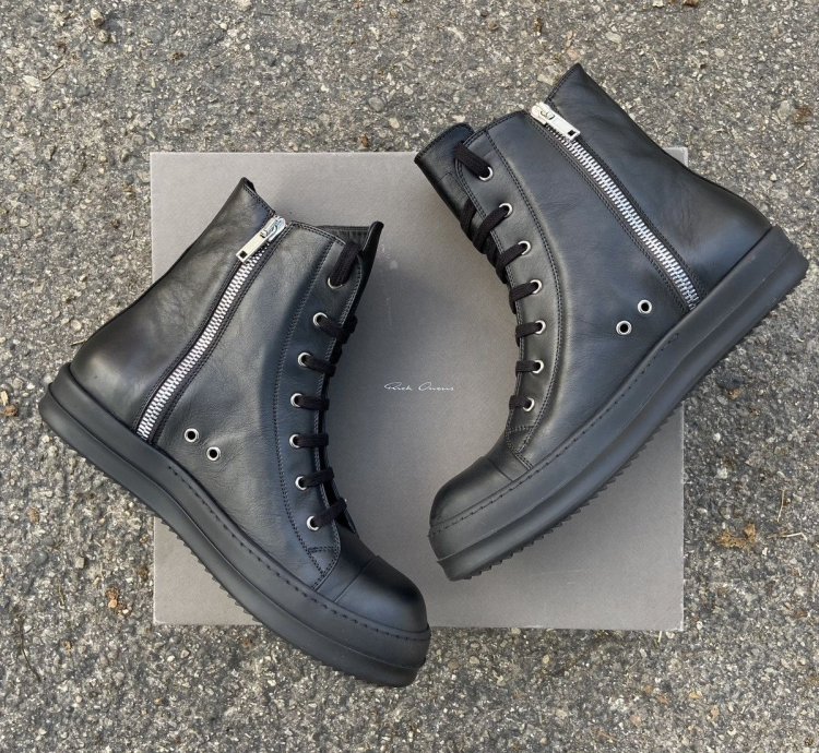 Strobe Mainline Leather Ramones Black - 44