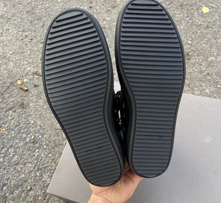 Strobe Mainline Leather Ramones Black - 44