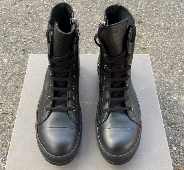 Strobe Mainline Leather Ramones Black - 44