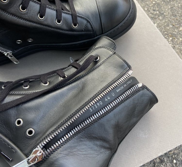Strobe Mainline Leather Ramones Black - 44