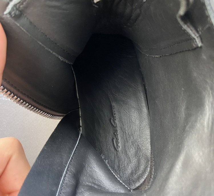 Strobe Mainline Leather Ramones Black - 44