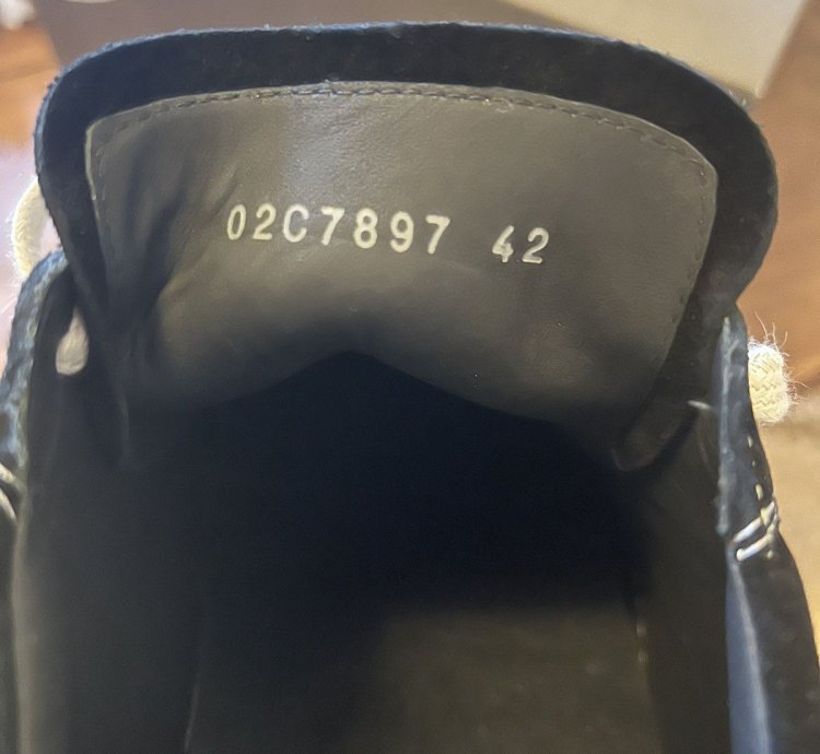 Suede leather vintage sneakers brand new