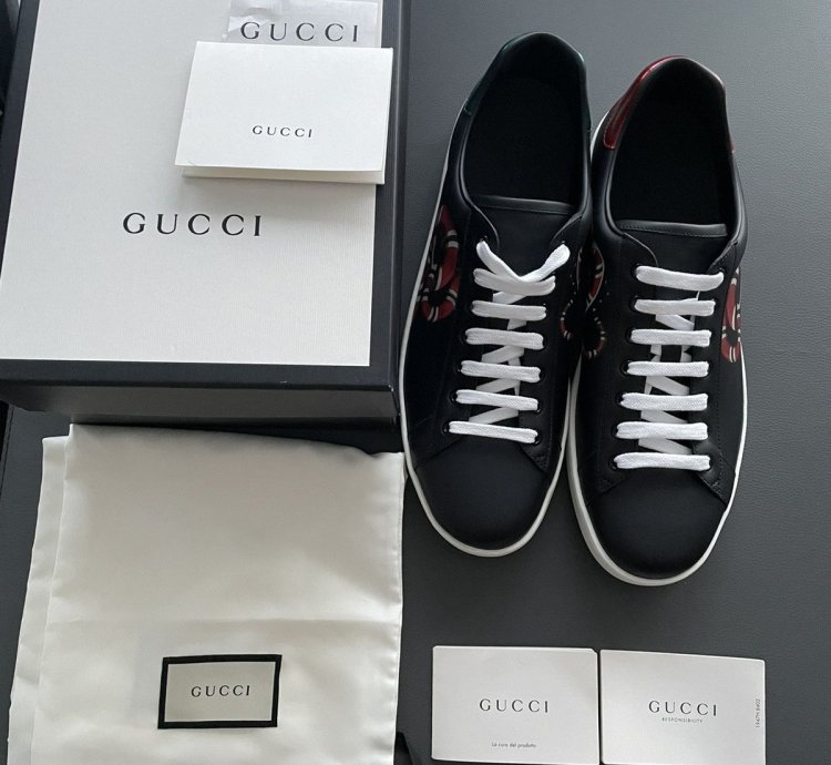 Super Rare Brand NEW Sold Out King Snake ACE Leather Sneaker