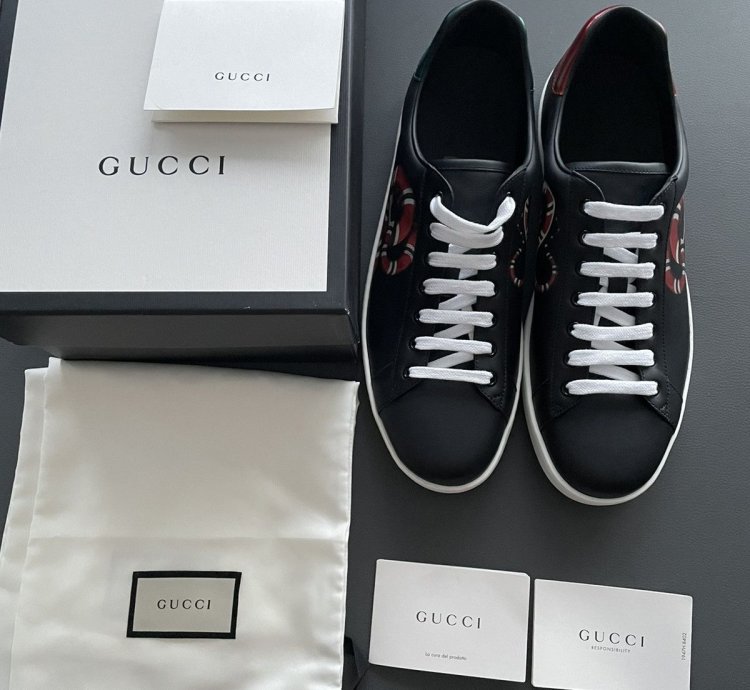 Super Rare Brand NEW Sold Out King Snake ACE Leather Sneaker