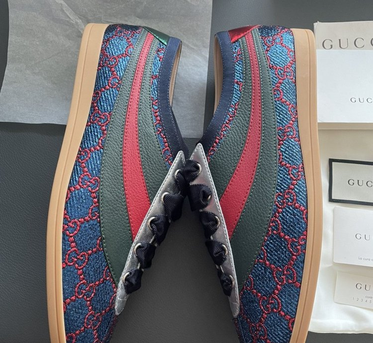 Super Runway GG Logo Limited Edition ACE Leather Sneaker