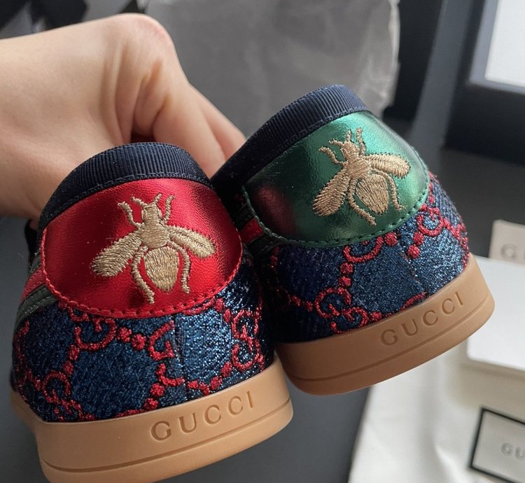 Super Runway GG Logo Limited Edition ACE Leather Sneaker